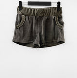 Nook Velvet Short Pants