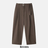 Ray Belted Wide Slacks