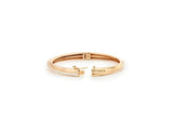 [Premium Plating] Essence AB Twist Pave Bangle