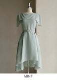 Raylin Cape Shawl Flare Mini One Piece (Belt Set)