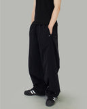 Snap button nylon pants