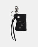 Kuhing Eyelet Stitch Leather Carabiner