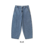 Cartel back painting balloon denim pants