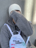 Snow brush short beanie