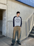 Track Line Two Tone Long Sleeve