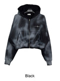 Nerom Dirty Crop Hood Zip-up