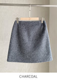 Anube Alpaca A-Line Mini Skirt