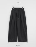 [Unisex] Cordlock Pintuck Banding Balloon Wide Pants