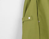 Jude Side Snap Balloon Two-Way Pile Long Wide Jogger Pants