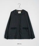 [BAONHAUS] Hydrin Pocket Round Collar Cotton Jacket