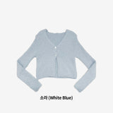 Chenia Two-Button Knit Cardigan