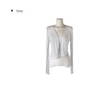 Auti Tencel Open See-through Cardigan
