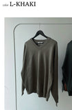 Blue Bird Overfit V-Neck Knit