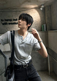 COSY Made Short Sleeve Ver Single Short Sleeve Knit Tee