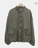Novak Vintage Washing Short Bomber Jacket