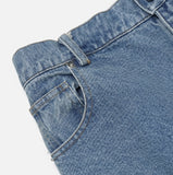 muse wide damage denim pants