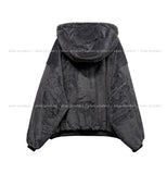 Philly Mink Fur Reversible Hooded Jumper