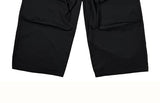 Right Pintuck Nylon Wide Banding Pants