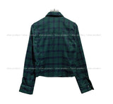 Mons Pocket Check Crop Shirt