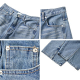 Rat Domingo Curved Denim Pants