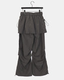 Nuka Two Way Nylon Parachute Skirt Pants