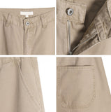 Daviel Dart Curved Cotton Pants