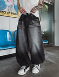 Zed Cat Balloon Denim Pants