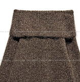 [wool40%] Poly mohair balloon off-shoulder knit