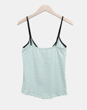 Popteen Striped Sleeveless Cap