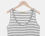 U-Ten Striped Long Sleeveless
