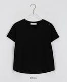 Nare Basic Span Round Short Sleeve Tee