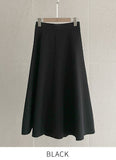 Yupia Flared Banding Long Skirt