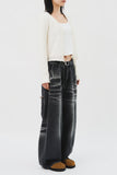 Shadow Back Pocket Maxi Denim