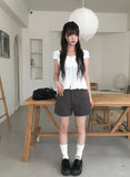 Babin Short Cotton Shorts