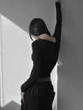 Kitten Wool Twist Bustier Tee