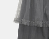 Ekin Sheer Layered Skirt Pants
