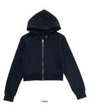 BIZZO CROP HOOD ZIP-UP