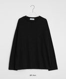 [unisex] Topbert Color Linen Over Long Sleeve Tee - Linen 60