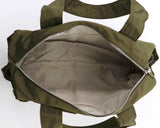 Tatoo nylon two-pocket shoulder bag