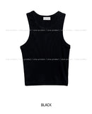 [U-BASIC] P.O. Basic ribbed sleeveless