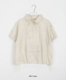 [BAONHAUS] Libeo nylon short sleeve anorak