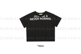 NORMAL LETTERING TEE