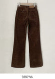 Berto Span Corduroy Bootcut Pants