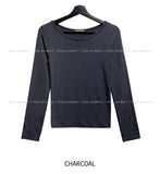 [U-BASIC] Winter Deep Brushed Round Long Sleeve