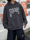 Piece Rivet Detail Boxy Hood