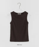 Tekong Basic Color Rib Sleeveless