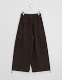 Frant Cargo Banding Wide Pants