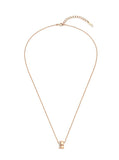 Champagne Full Moon Silver Duo Shine Necklace S