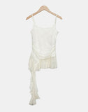 Novella Lace Frill Sleeveless
