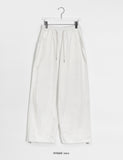 [unisex] Boykin Banding String Curved Cotton Pants